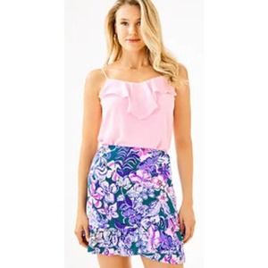 Lilly Pulitzer Ibby Ruffle Skirt Tanzanian Teal 8